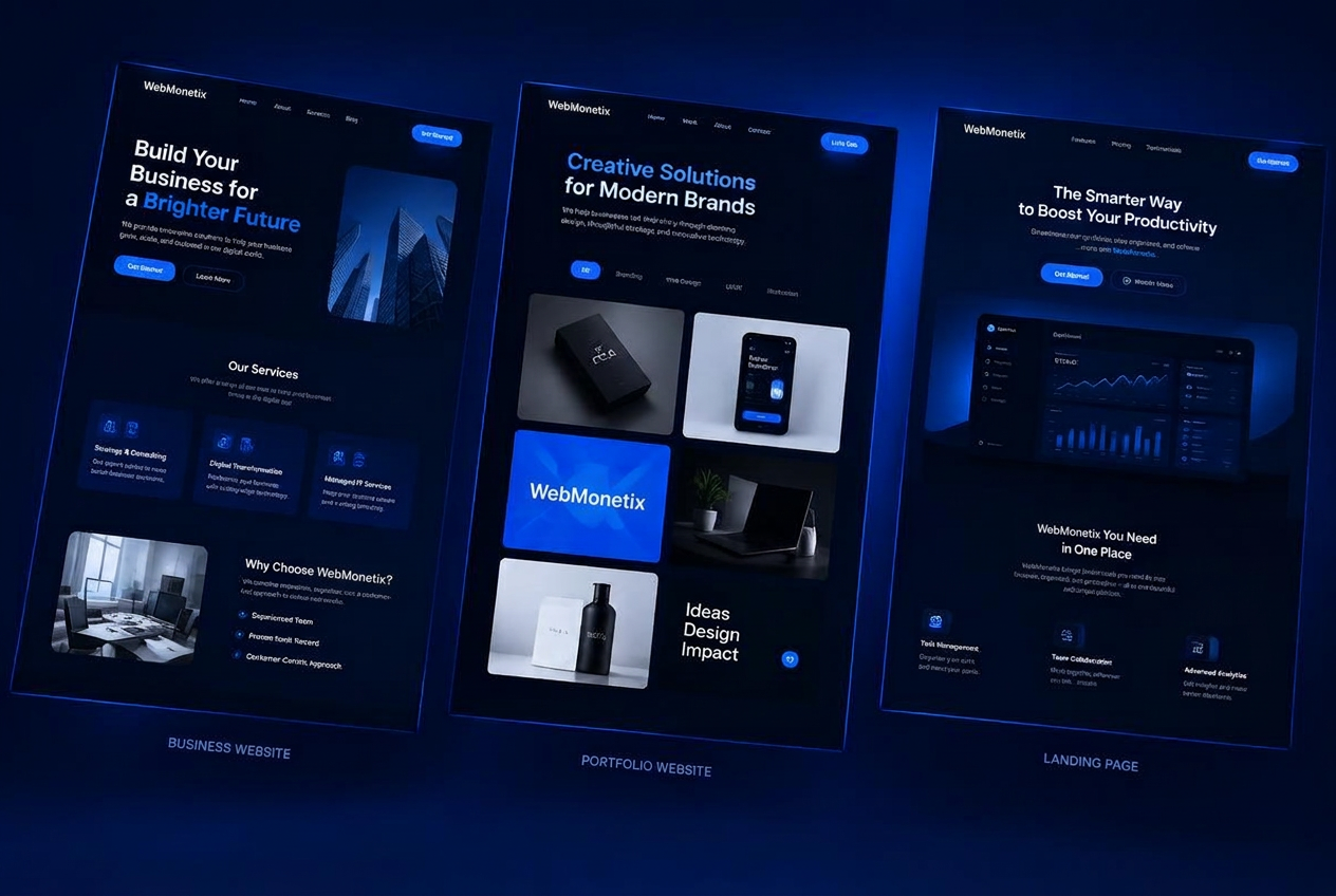 Corporate Business Concept — website preview